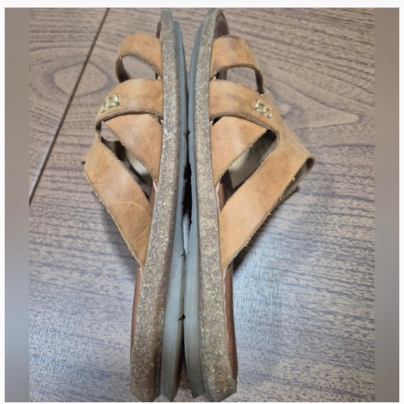 Born Leather Slide Sandals - Picture 4 of 7